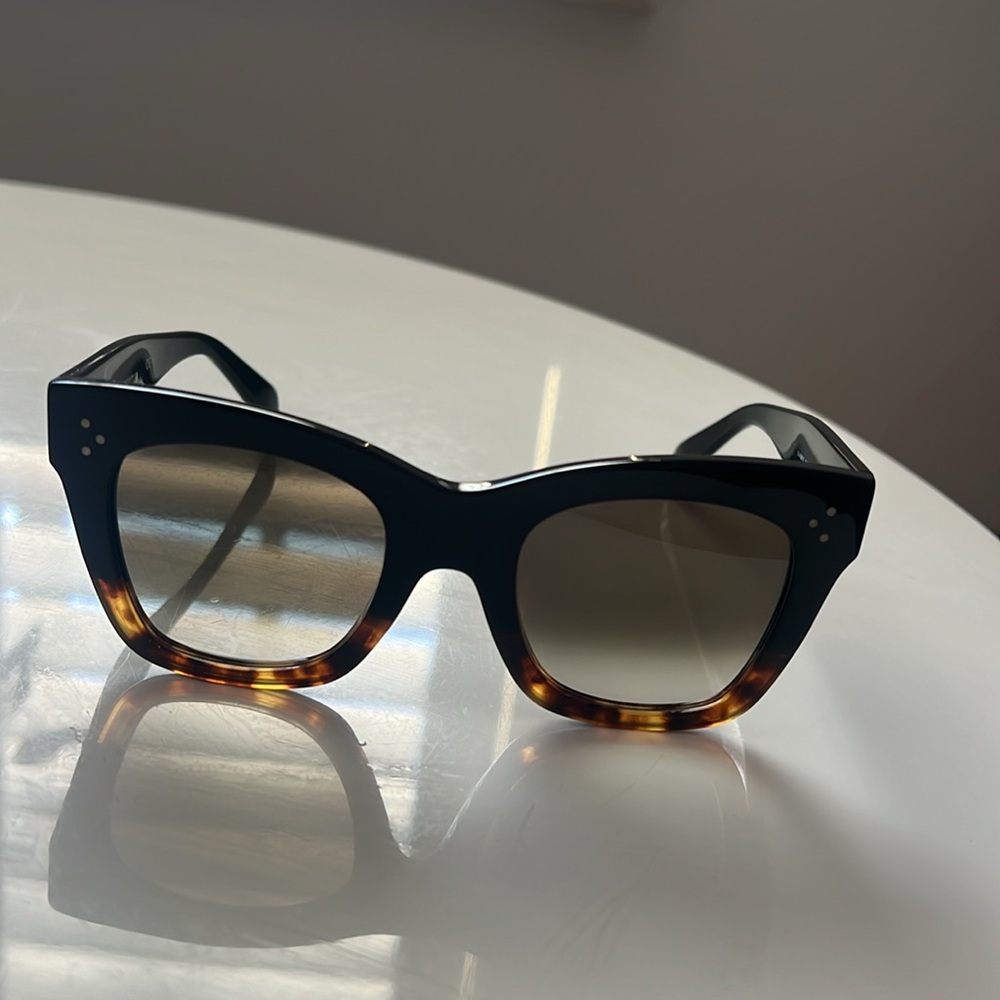 Celine Cat Eye Tortoise Shell - image 3